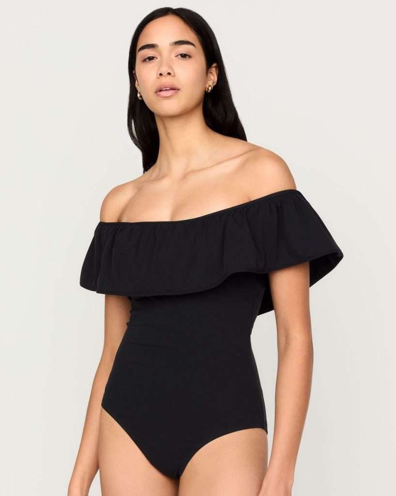 marie oliver ellery one piece black swimwear